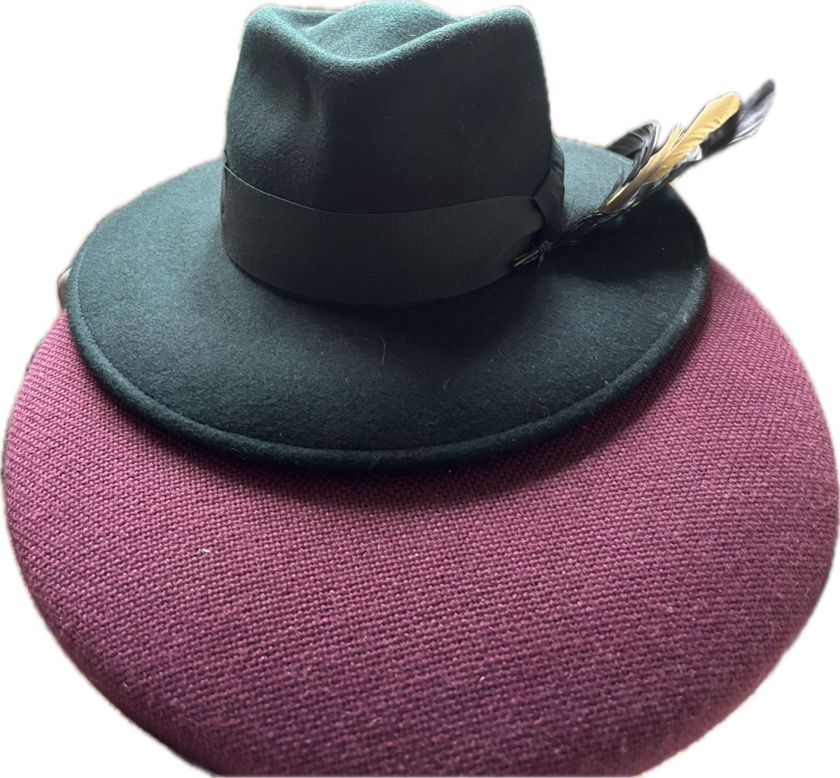 Copricapi, berretti & cappellini: 100% wool fedora taille 59 – Nuovo e nell'imballaggio originale da Zürich venduto da dam_552x 3