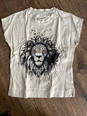 T-Shirt Koala Bay beige Löwenmotiv Grösse S 