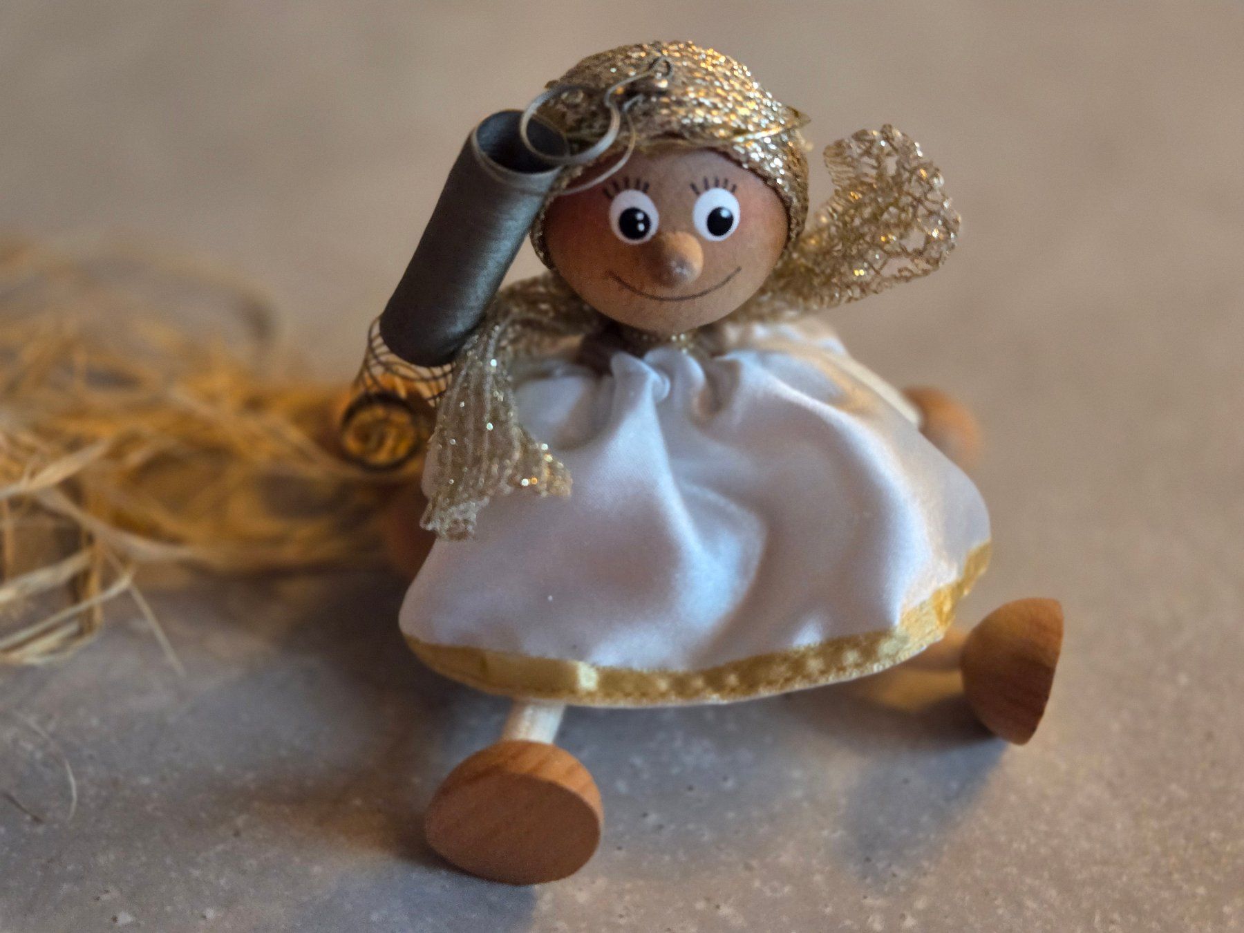 Tutte le decorazioni: Weihnachts Hüpfengel – Usato da Baar venduto da Golleria
