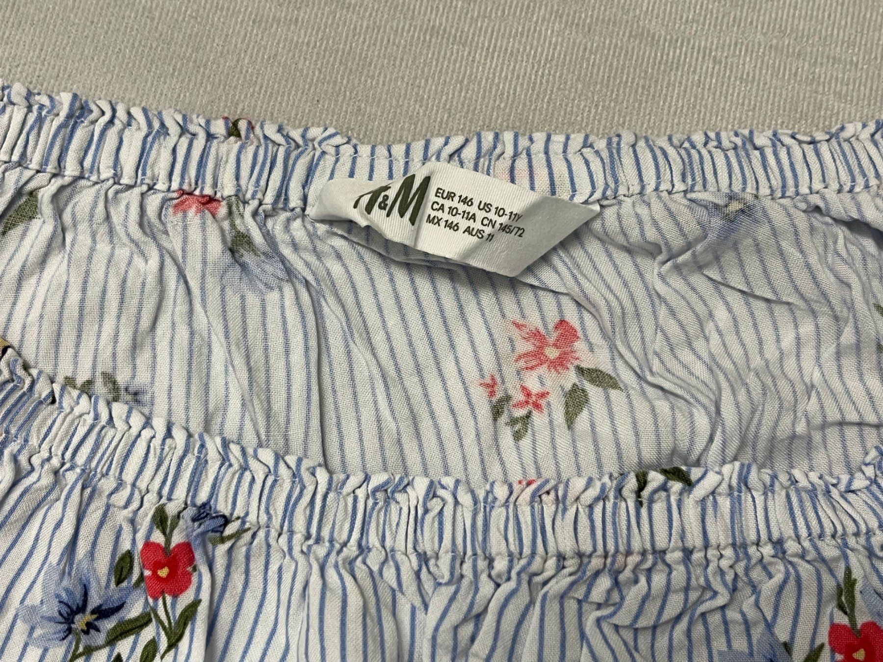 H&M Camicette, T-shirt & Top: Mädchen Top Gr.146 Y10/11 HM – Usato da Malleray venduto da ste_rx2t 1