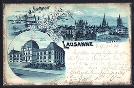 Litho Lausanne, Palais de justice féd