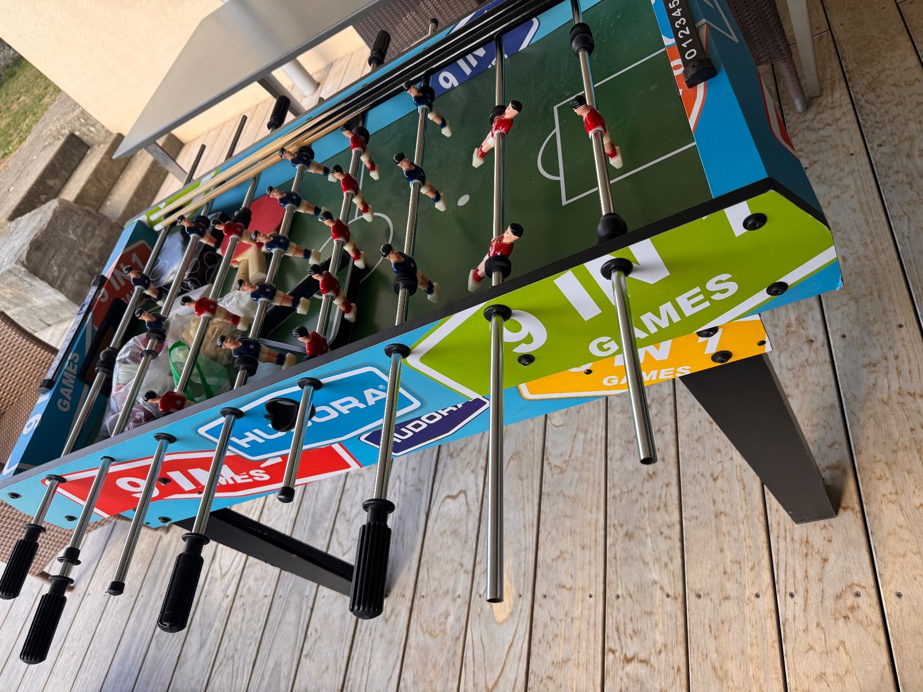 Hudora Spielzeuge: Multispieltisch HUDORA 9-in-1 – Gebraucht aus Tagelswangen von Brz 2