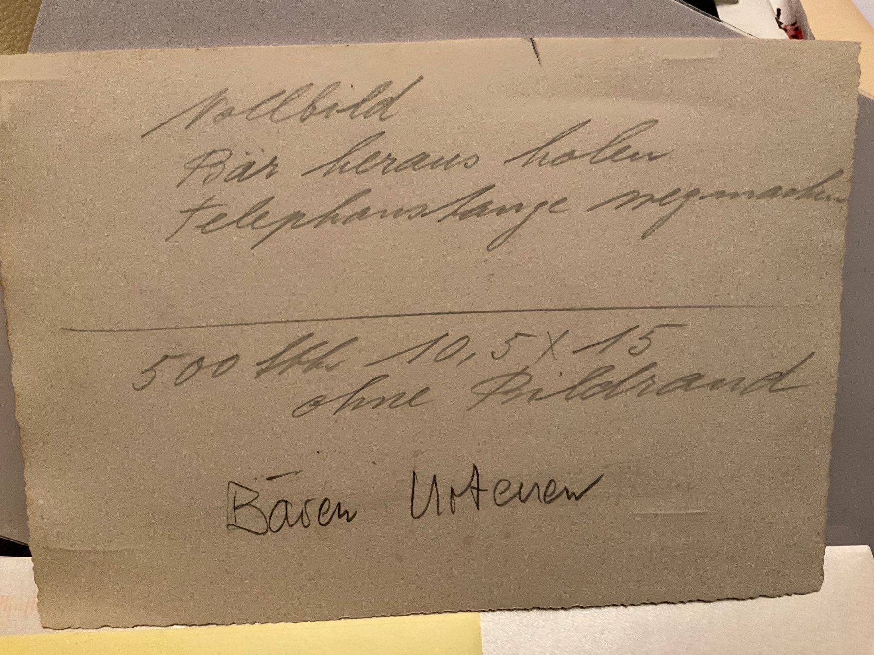 Ansichtskarten: Urtenen, Gasthaus Bären, 1948 – Gebraucht aus Tecknau von bleilaus 1