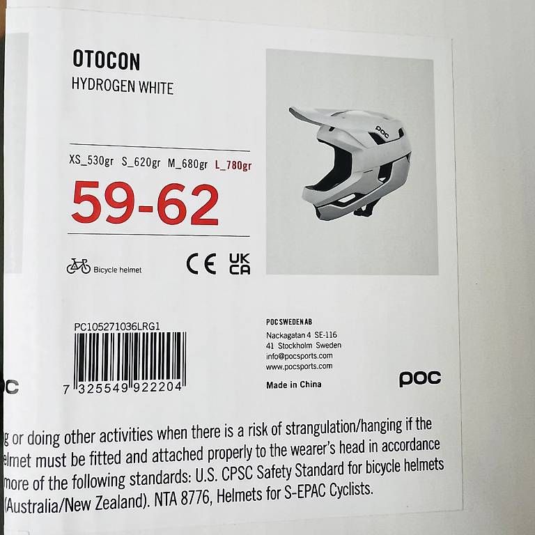 Poc Casques: Poc helm HYDROGEN WHITE – D'occasion à Bern par Things4U2buy 4