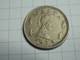 Malta 2 Cent, 1972