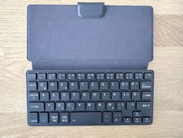 CACOE Bluetooth Tastatur mit Ständer Mini Tastatur Neuwertig