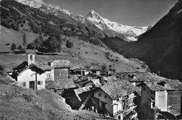 Gruss von L Forcla d'Hérans mit Dt. Blanche