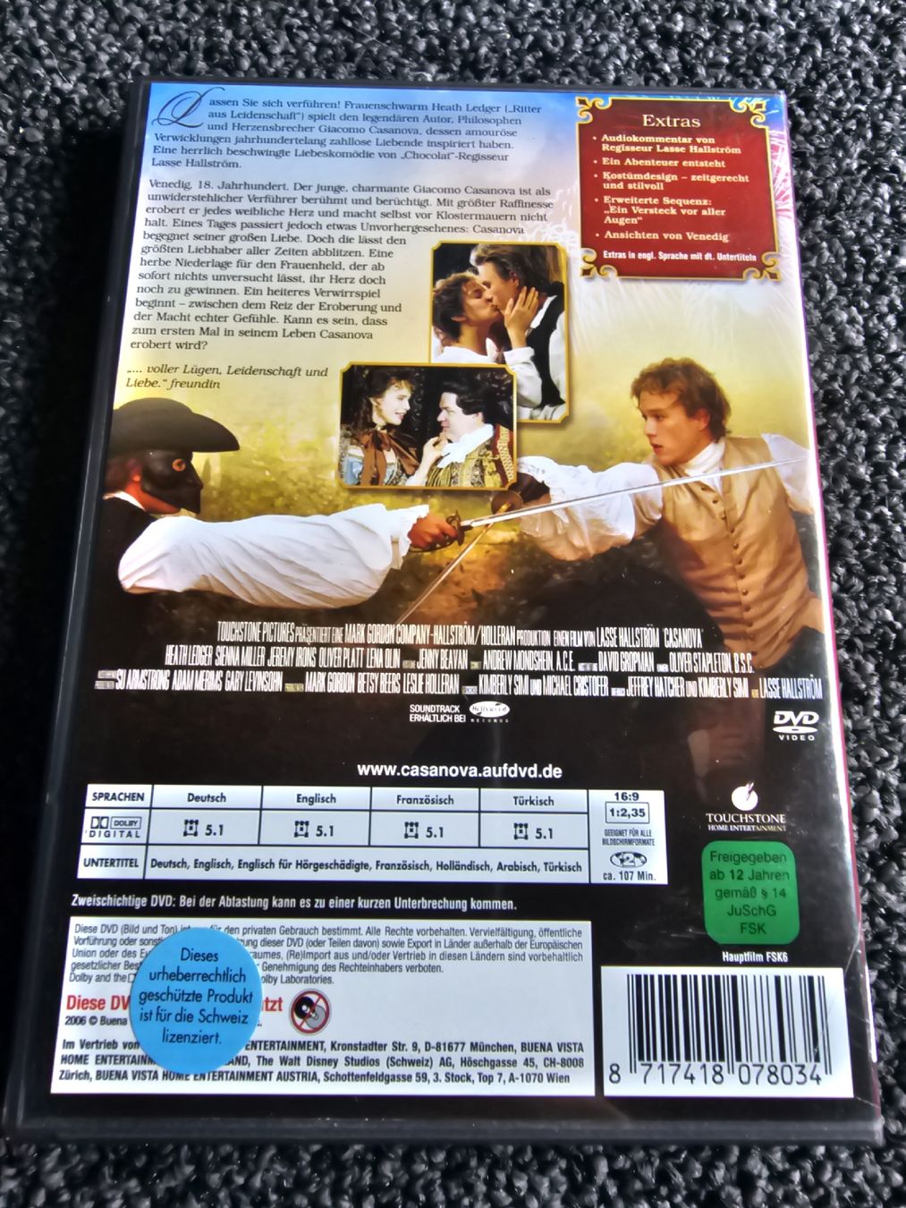 Alle DVDs: DVD Casanova (23261) – Gebraucht aus Ruswil von jan_bxl5 1