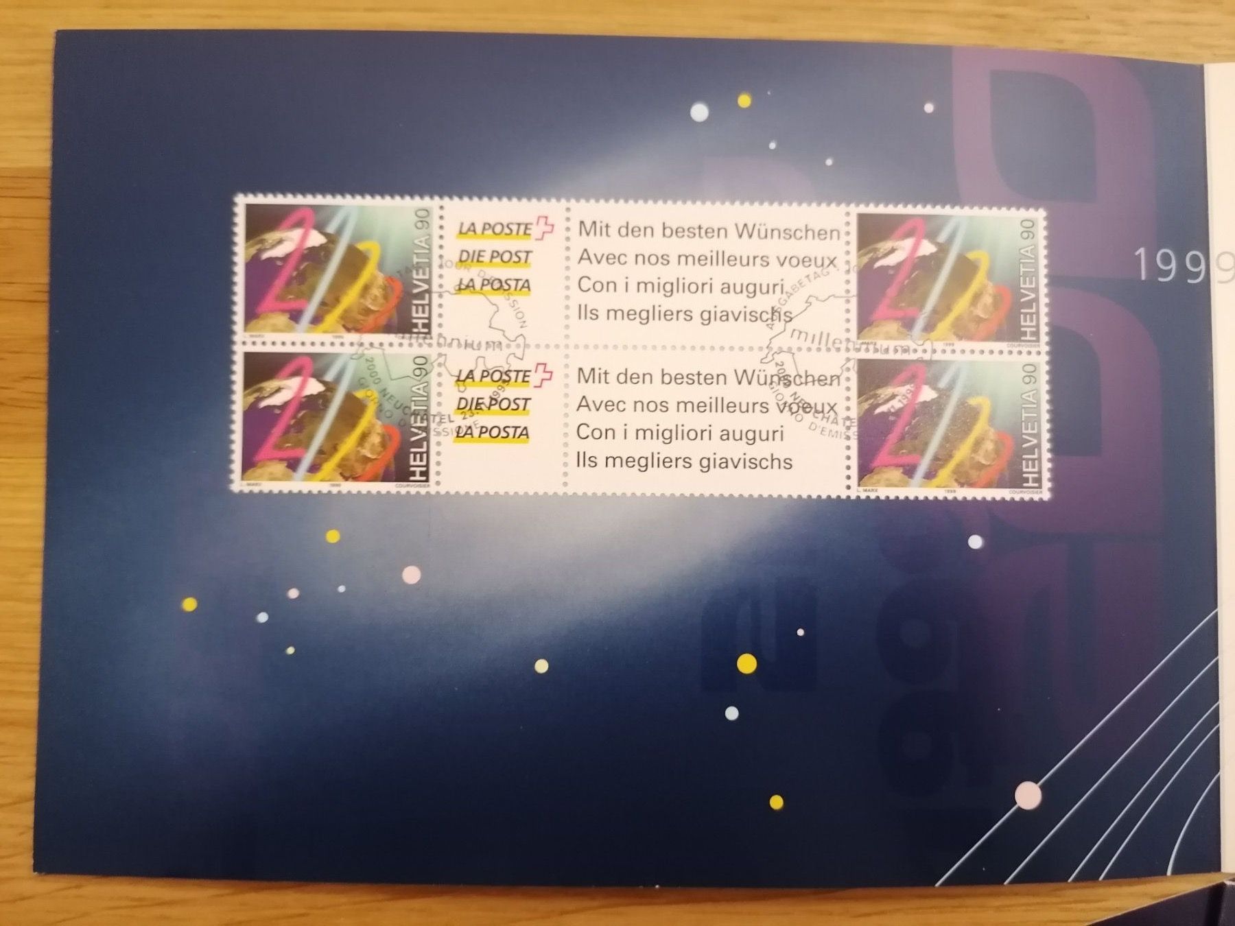 Tutti i francobolli: Neujahrsmarke 1999-2004 – Nuovo (secondo la descrizione) da Erlinsbach SO venduto da lca_pn9p 1