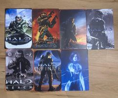 Halo Blechschilder Sammlung – 7 Stück