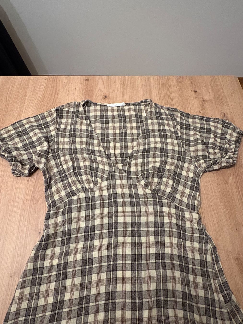 Kleider: Kleid kariert kurzarm Grösse S neu – Neu (gemäss Beschreibung) aus Kloten von swarovski16 2