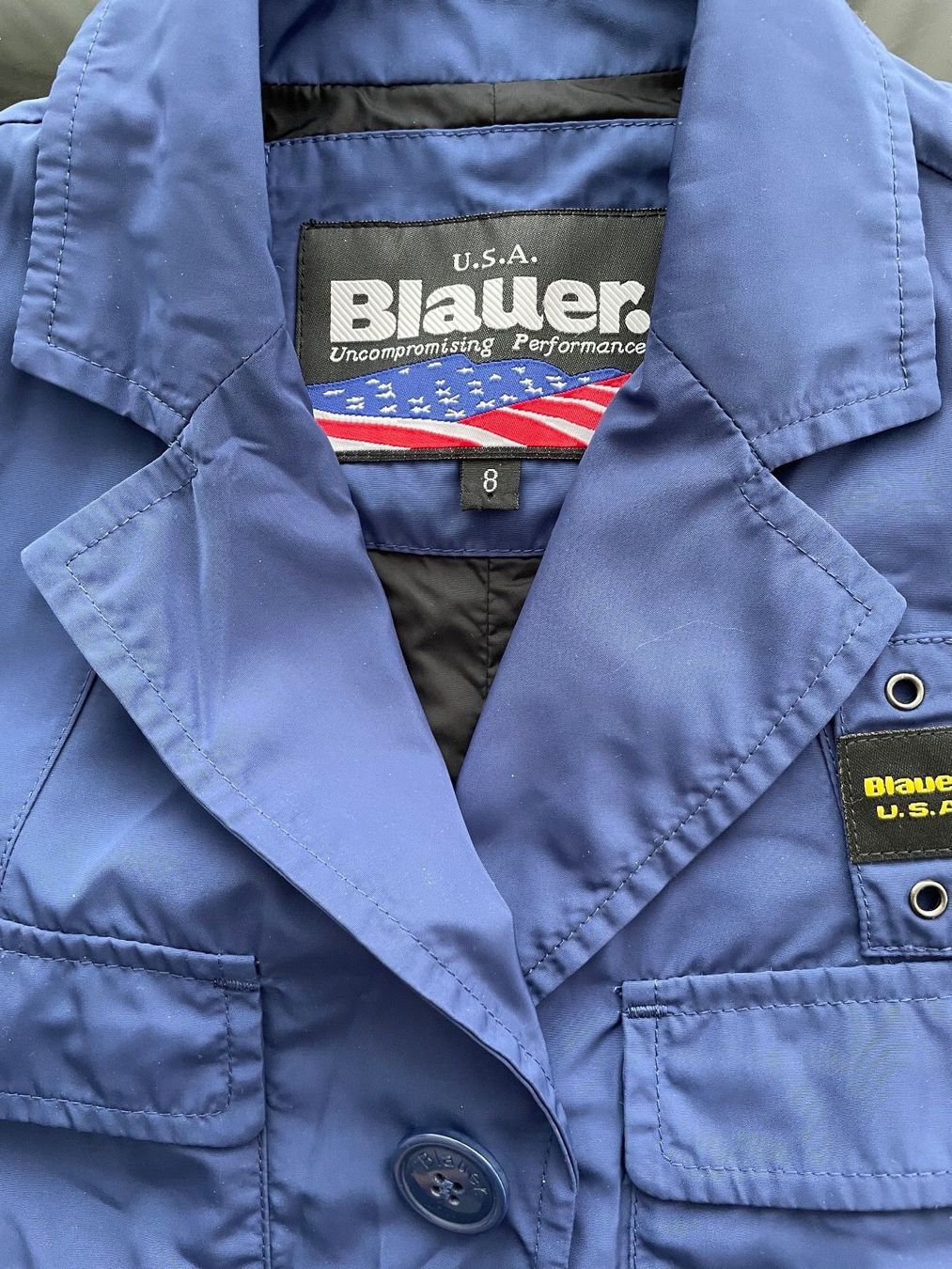 Giacche & Cappotti: Blauer Übergangsjacke Gr. 128 – Usato da Thun venduto da mama2007 2