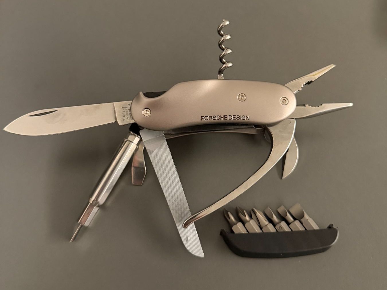 Wenger Coltelli tascabile: Wenger Porsche Design Messer/Multitool – Ref. 1.540.00 – Nuovo e nell'imballaggio originale da Bönigen venduto da guap12 2