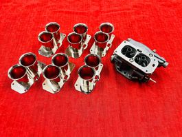 6 Trombette per carburatori Weber 40DCN