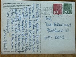 📸 Scuol-Tarasp-Vulpera GR: Echt Post gelaufen Postkarte 105