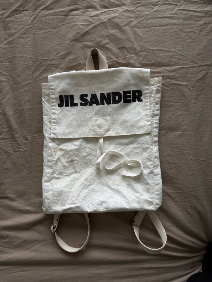 Jil Sander Zaini: Jil Sander Stoffrucksack – Usato da Egerkingen venduto da muli1994