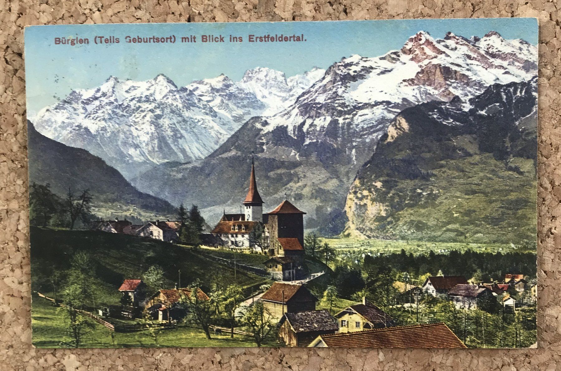 Ansichtskarten: ANSICHTSKARTE BÜRGLEN – Gebraucht aus Ostermundigen von wini63