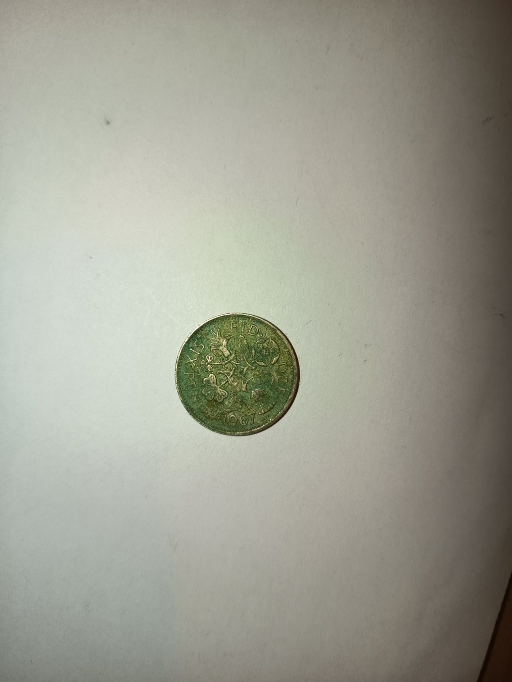 Tutti le monete: sixpence 1967 british  silber    nr 188 – Usato da Wattwil venduto da LuckyLegoandCoins 1