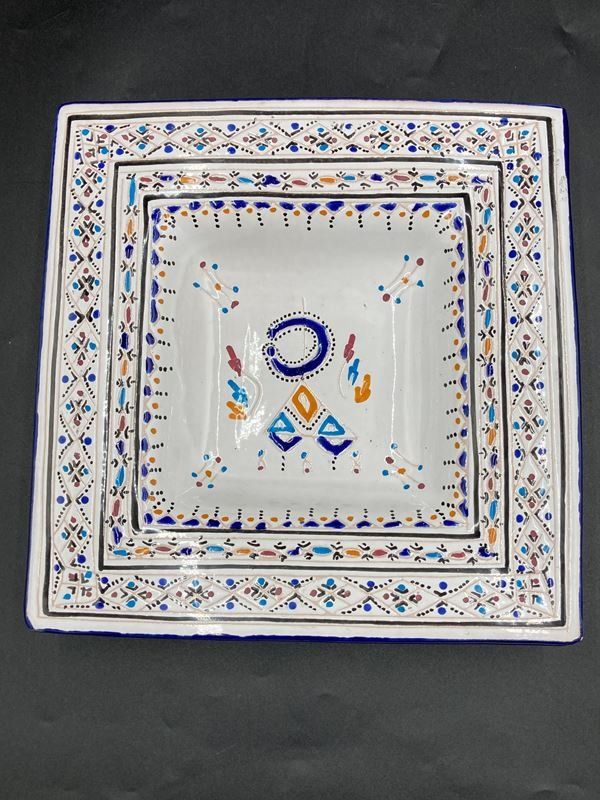 Piatti: Dekoteller | Keramik | ca. 27 x 27 cm – Usato da Wittenbach venduto da Restwert_St-Gallen 1