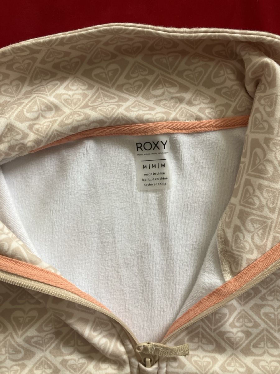 Roxy Pulls & Sweat-shirts: Roxy Pullover Damen Grösse M beige gemustert neuwertig – Neuf (Voir description) à Muralto par jac_hkz5 2