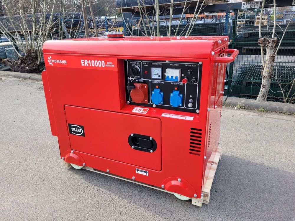 NEU 2024 Diesel Generator Erdmann ER10000 230/400 V CEE16 (Neu (gemäss ...