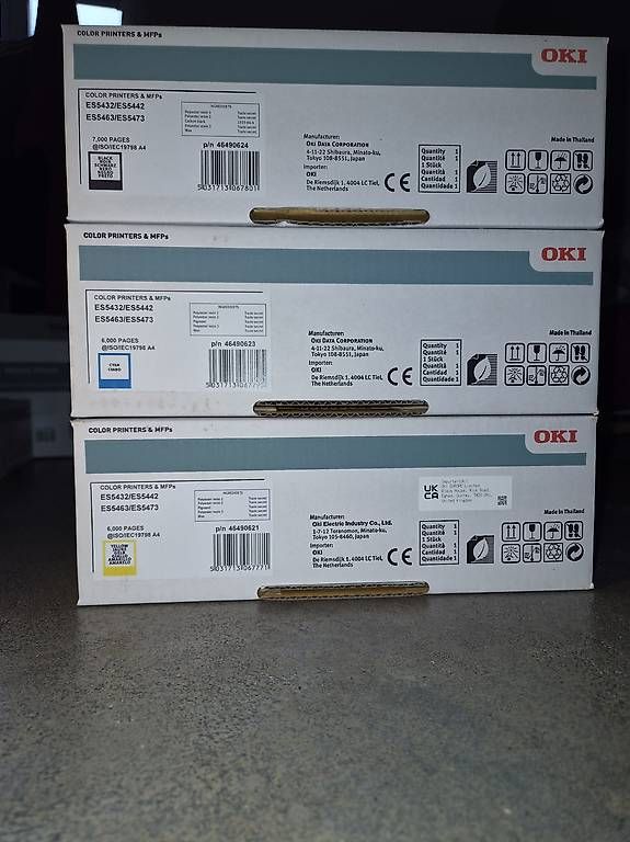 Oki Druckerpatronen & Toner: OKI Original Toner-Set – Gebraucht aus Bern von jon_ybx6