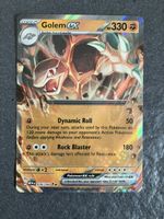 Pokemon Golem ex, Ultra Rare, Mint, Set 151