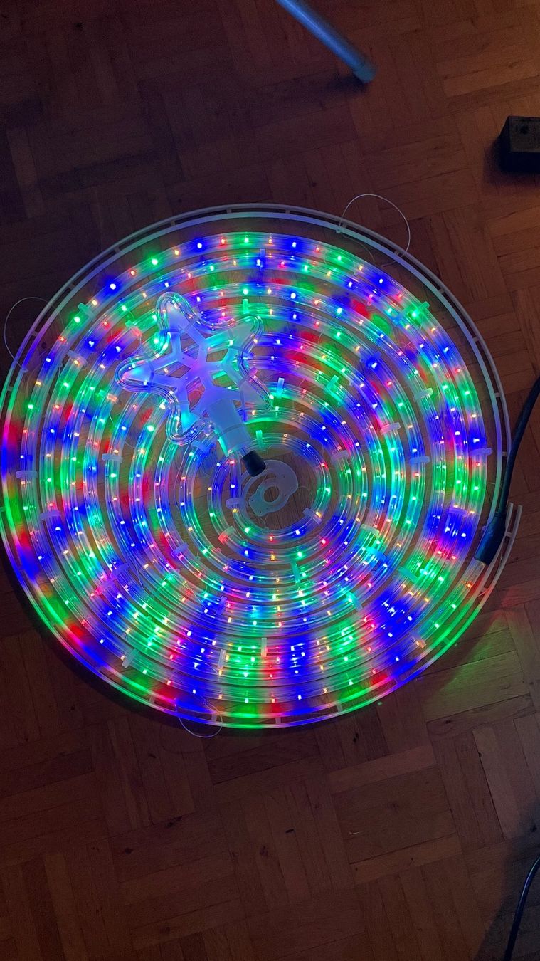 Ghirlande e barre luminose: Silhouette Weihnachts Deko Baum Lichterkette LED – Nuovo (secondo la descrizione) da Glattfelden venduto da cybermaxx 1
