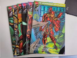 Iron Man, Marvel Wiedergeburt, Z0-1! 6Stk.