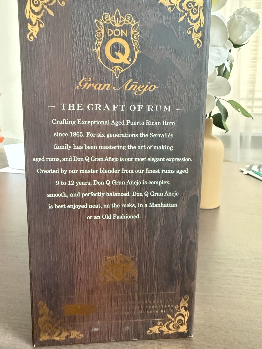 Spirituosen: DON Q GRAN AÑEJO RUM IM ETUI – Neu und originalverpackt aus Goldach von jil_vnd8 4