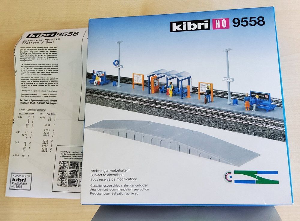 Bausatz "KIBRI-Bahnsteig H0" | Kaufen Auf Ricardo