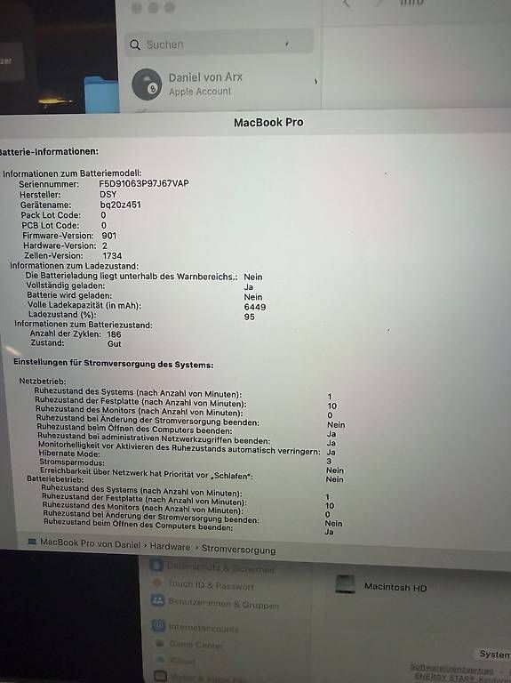 Notebook: MacBook Pro 2019 15" – Usato da Burgdorf venduto da dkr_d2fl 4