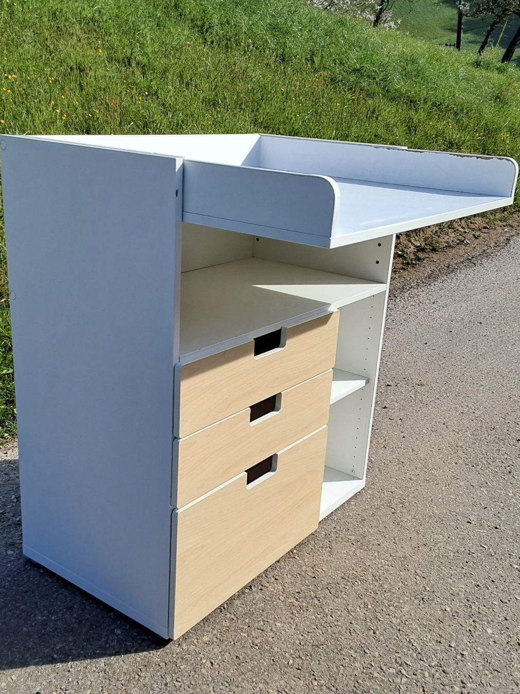 Ikea Fasciatoi & Accessori: Ikea Wickeltisch mit Schubladen – Usato da Rüegsbach venduto da hpl02 1
