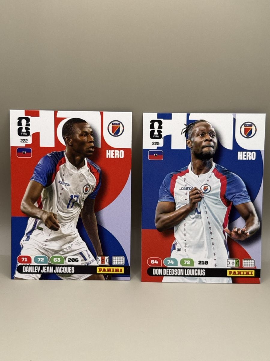 Panini Carte collezionabili: Panini Adrenalyn XL - 222 & 225 – Nuovo (secondo la descrizione) da Oberbuchsiten venduto da Bananefrappe93