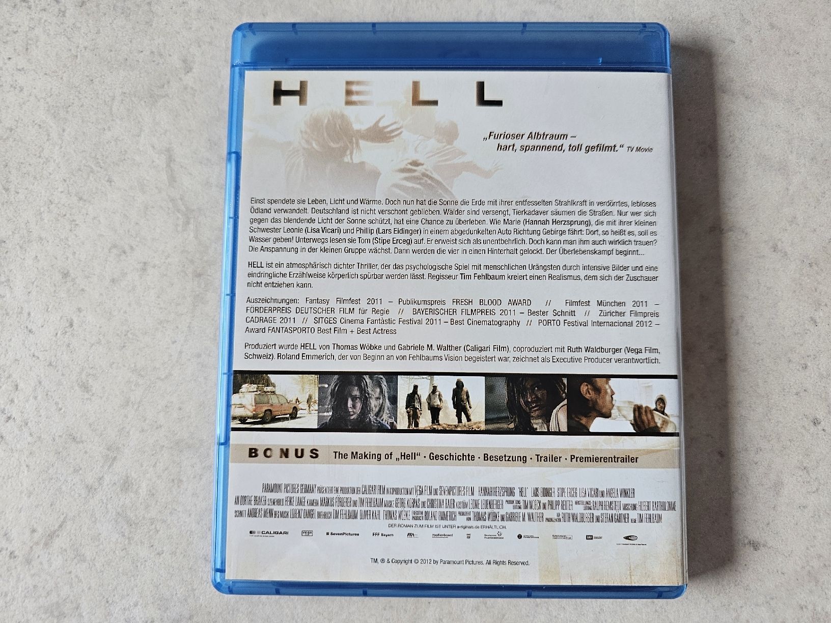 Tutti i DVDs: Hell  -  Die Sonne wird euch verbrennen  /  Bluray – Usato da Schneisingen venduto da backstore24 1