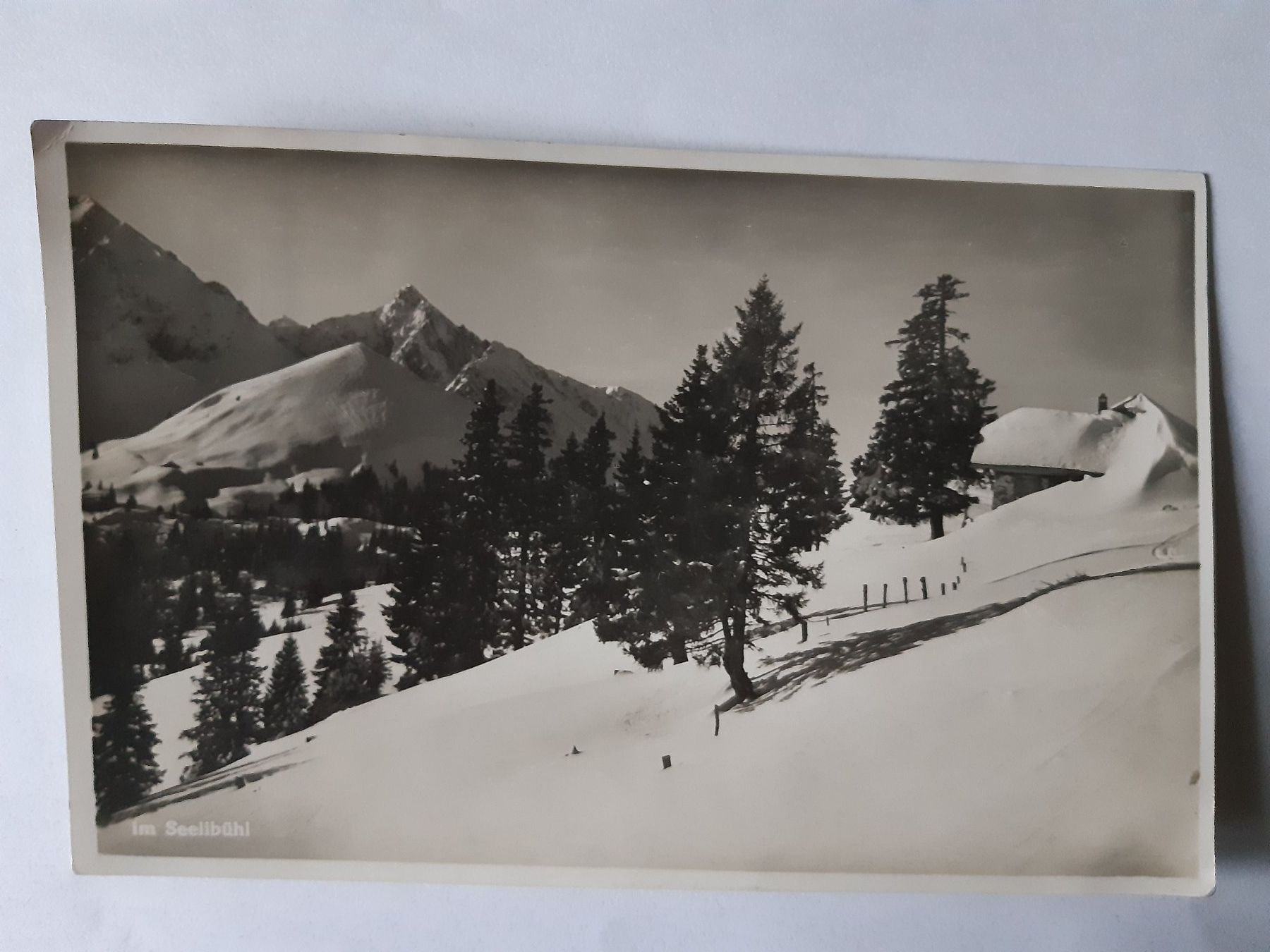 Cartes postales: Alte Ansichtskarte Winterlandschaft Seelibühl ... – D'occasion à Wattwil par yburgler