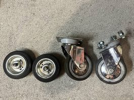 Räder und und Schwenkräder für Werkzeugwagen