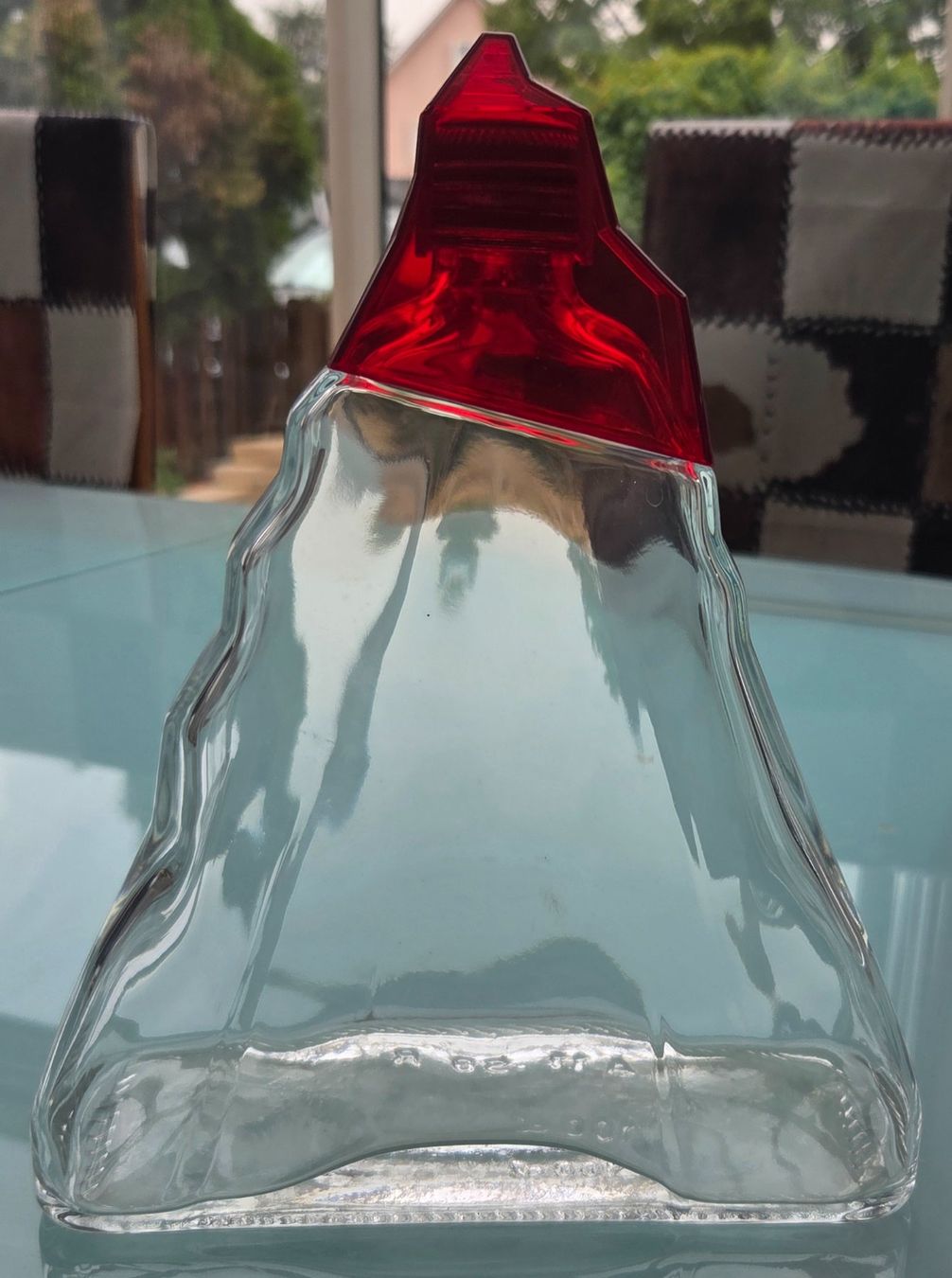 Altro in Stoviglie & Bicchieri: Dekanter Karaffe Glas, Evian-Glasflasche/Matterhorn Set – Usato da Pratteln venduto da Barfuss999 1