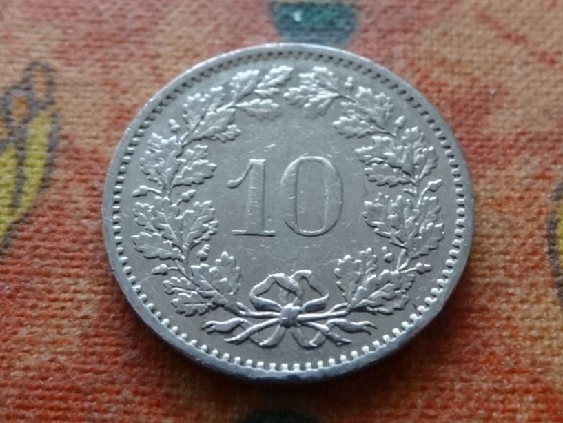Toutes les monnaies: 10 Rp. 1981 – D'occasion à Romanel-sur-Lausanne par Swift13 1