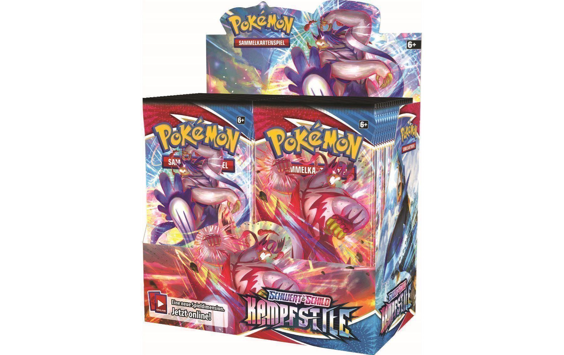 Pokémon Carte collezionabili: Pokémon Kampfstile Booster Display – Nuovo e nell'imballaggio originale da Matzendorf venduto da SwissMagicKarten