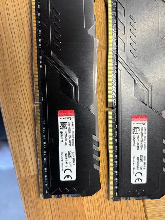 RAM 2x HyperX Fury DDR4 16Go 3200 MHz (Gebraucht) in Veyras für CHF 160 ...