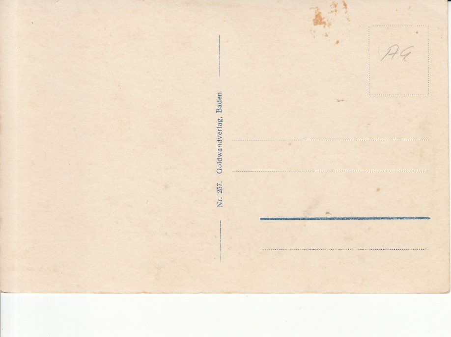 Ansichtskarten: Wildegg, ca. 1930 – Gebraucht aus Bürglen TG von StampGraf 1