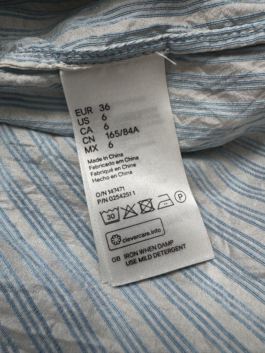 H&M Camicette: H&M Studio S/S 2015 Hemd 100% Seide – Usato da Obfelden venduto da cesarina10 8