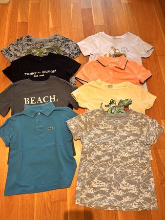 Kinder Kleiderpaket diverse Marken, Gr. 98 bis 128 bunt