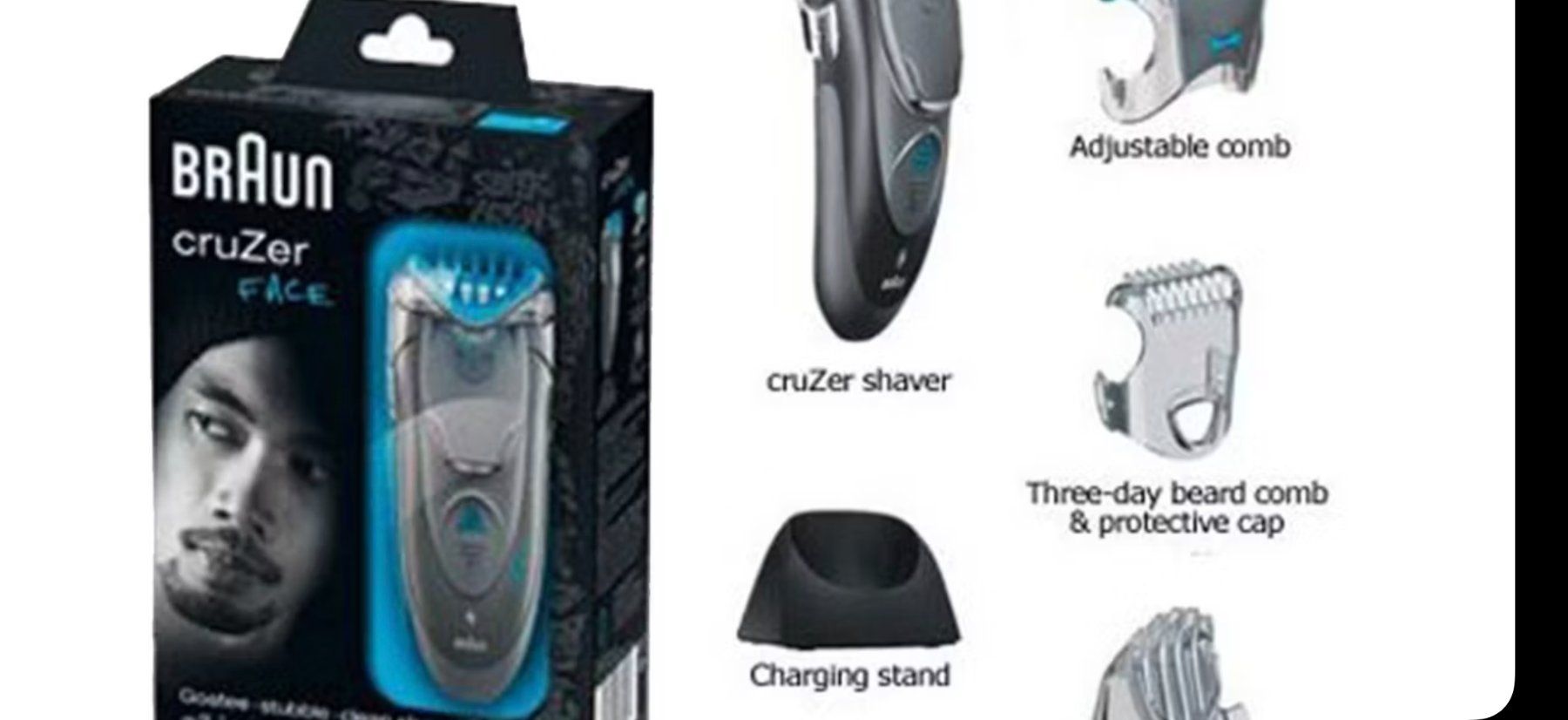 Braun Rasoi & Lamette da barba: Braun cruZer6 Face Rasierer – Usato da Winterthur venduto da Andi1933 2