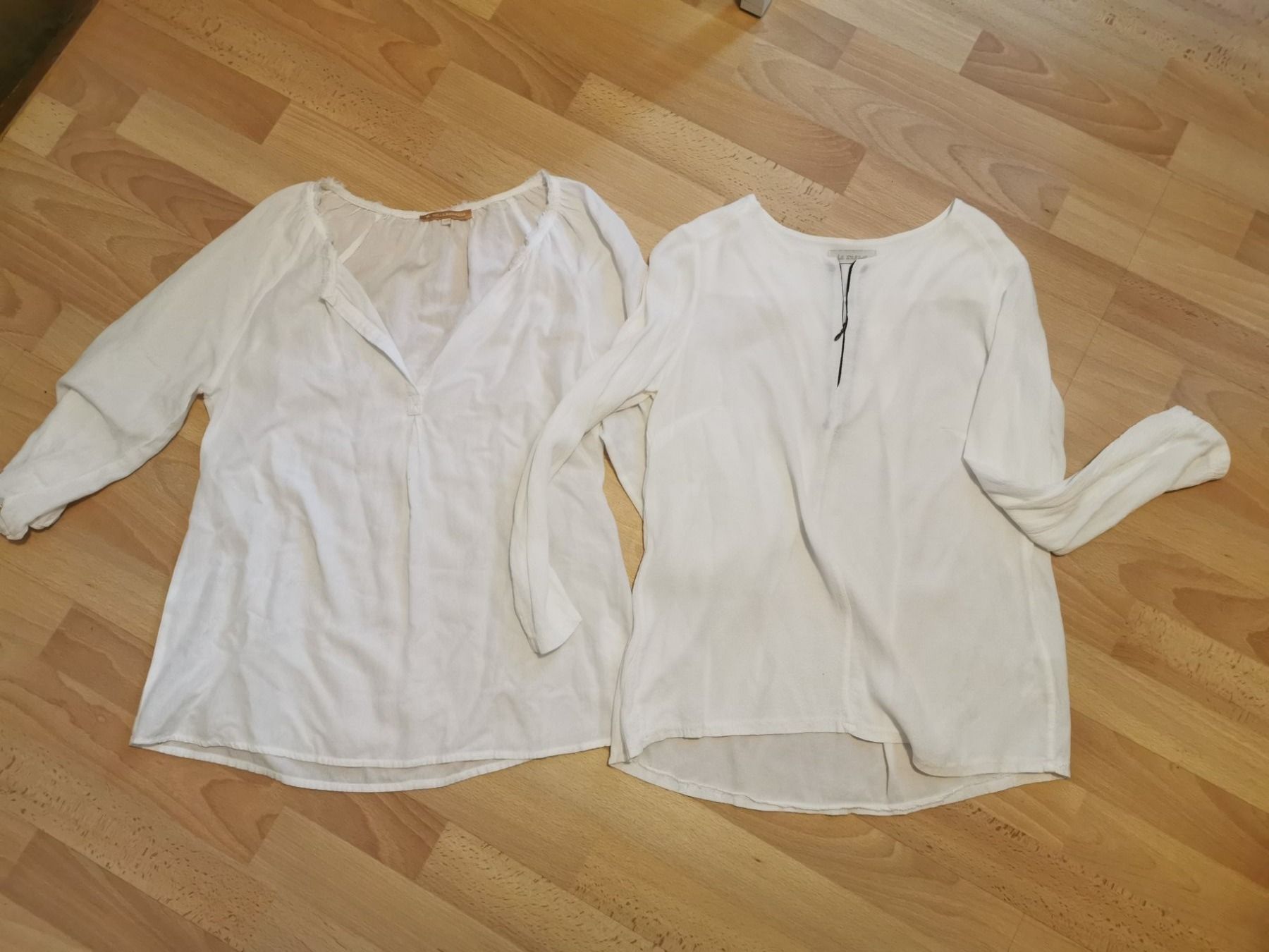 Camicette: 2x weisse Bluse XS-S – Usato da Unterägeri venduto da Fiobi
