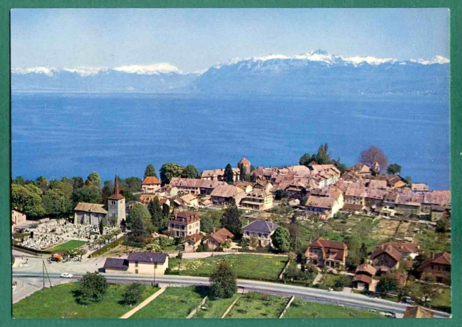 Ansichtskarten: Saint-Prex, 1967, gelaufen, Grossformat – Gebraucht aus Sargans von Hausi1951