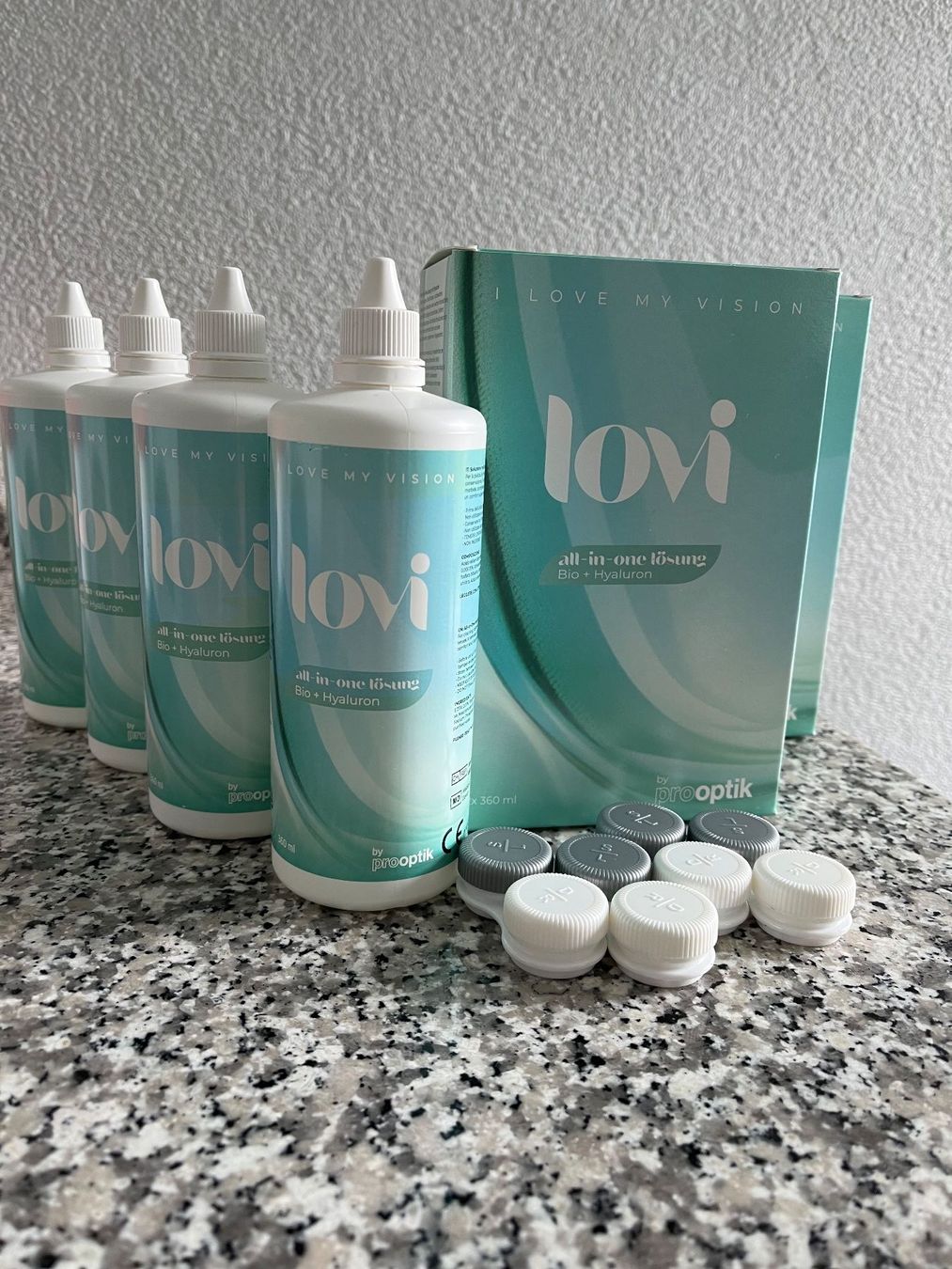 Lenti a contatto: Linsenmittel – Nuovo e nell'imballaggio originale da Wittnau venduto da Hochinteressant