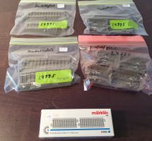 MÄRKLIN: 10 X C-KONTAKTGLEISE GERADE 24995