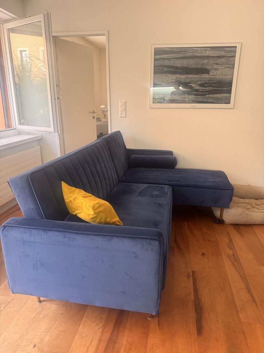 Divani: Blue sofa – Usato da Zürich venduto da pon_pv8m 1